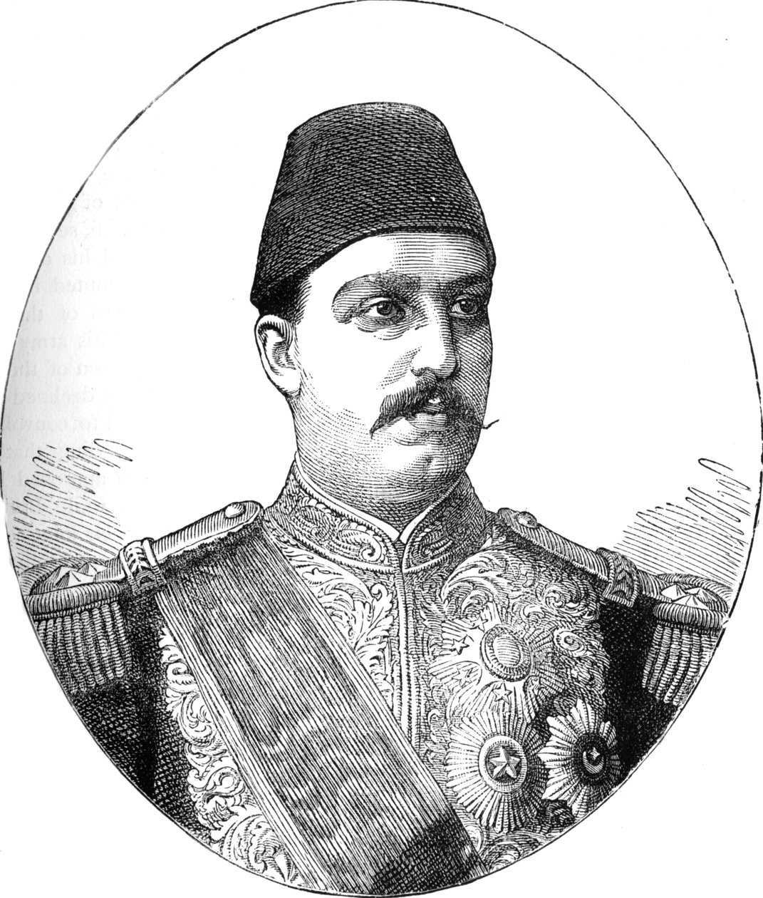 टेवेफिक, मिस्र का खेडिव, सी 1882 द्वारा अज्ञात