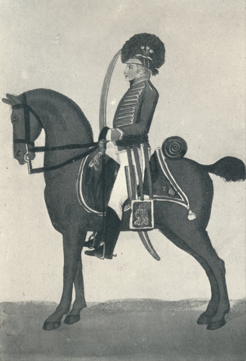 10 वीं या प्रिंस ऑफ वाल्स ओन रेजीमेंट ऑफ़ लाइट ड्रैगन्स, 1800 1909 द्वारा अज्ञात
