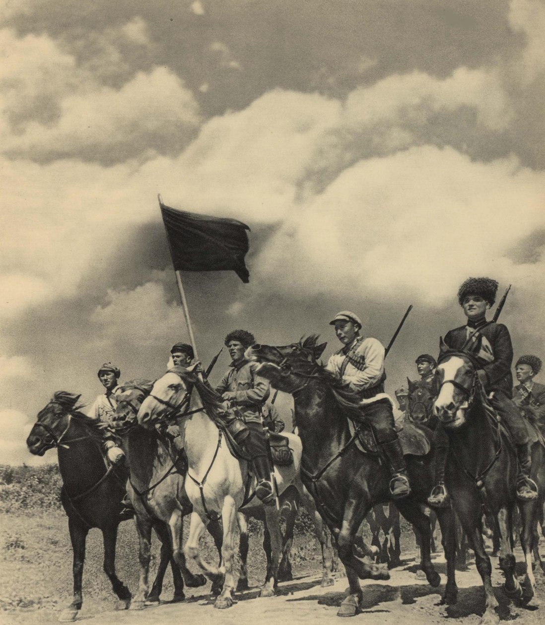 द फर्स्ट कैवलरी आर्मी, 1930 के दशक की शुरुआत में। द्वारा अज्ञात