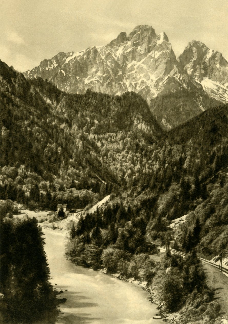 Admonter Reichenstein, Gesäuse National Park, स्टायरिया, ऑस्ट्रिया, c1935। द्वारा अज्ञात
