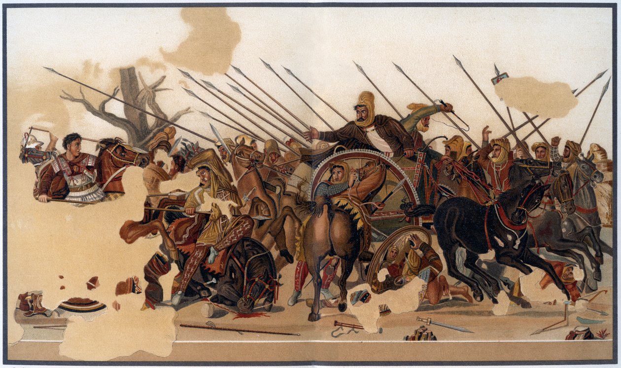 अलेक्जेंडर मोज़ेक, c79 ई।, 1902 द्वारा अज्ञात
