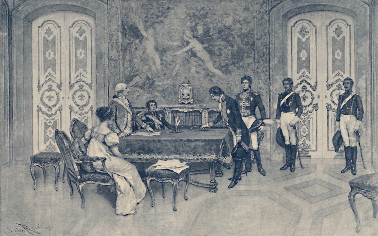 फर्डिनेंड की गिरफ्तारी, 1807, 1896। द्वारा अज्ञात