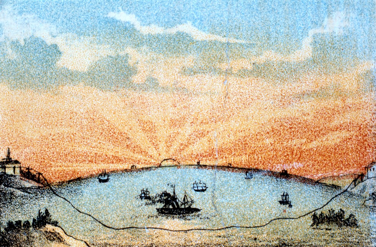 द अटलांटिक टेलीग्राफ, c1878 द्वारा अज्ञात