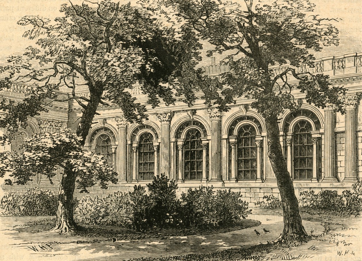 द बैंक पार्लर, एक्सटर्नल व्यू, 1897। द्वारा अज्ञात