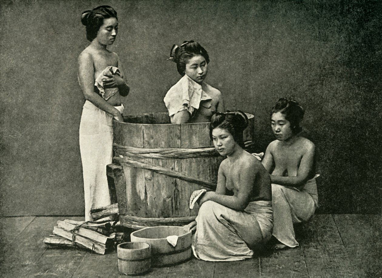 द बाथ हाउस, 1891। द्वारा अज्ञात
