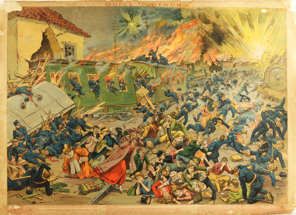 1914 में Czortkow की लड़ाई द्वारा अज्ञात