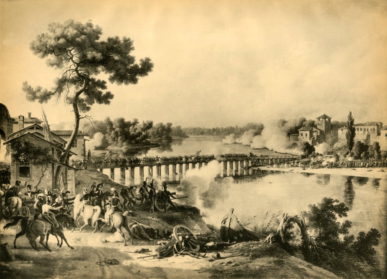 लोदी की लड़ाई, 10 मई 1796, 1921। द्वारा अज्ञात