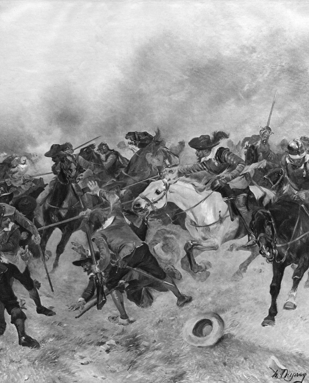 1644 में मारस्टन मूर की लड़ाई द्वारा अज्ञात