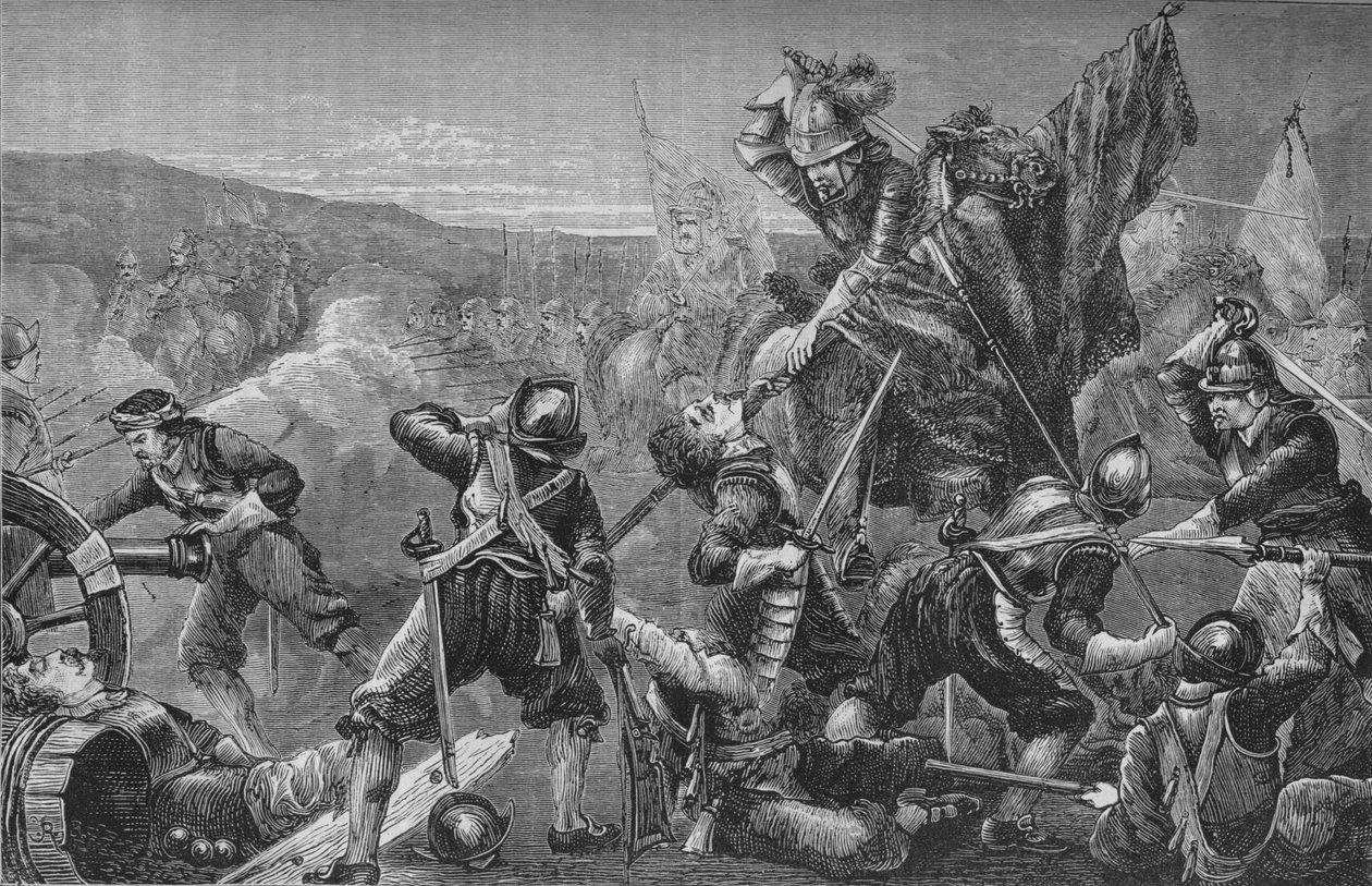 14 जून 1645, सी 1880 नसीबी की लड़ाई द्वारा अज्ञात
