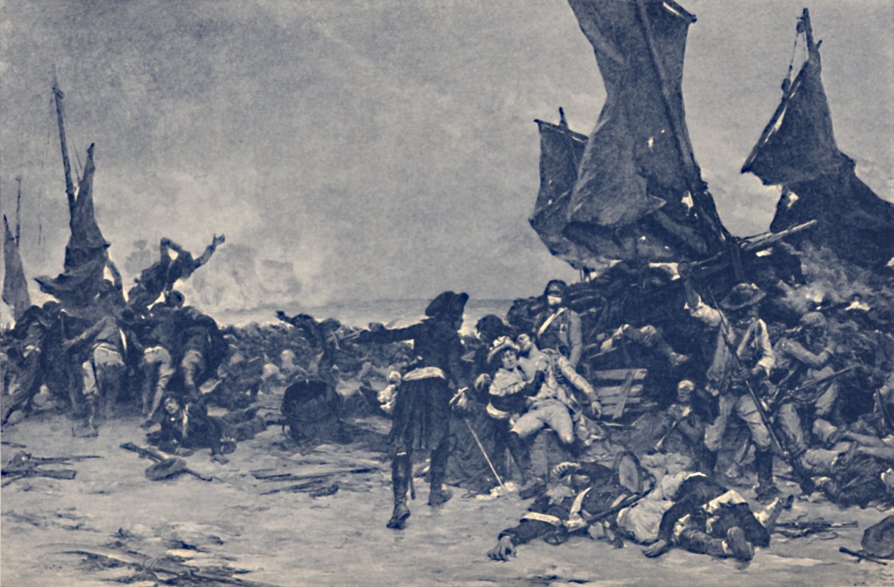 क्विबरन की लड़ाई, 1795, 1896 द्वारा अज्ञात