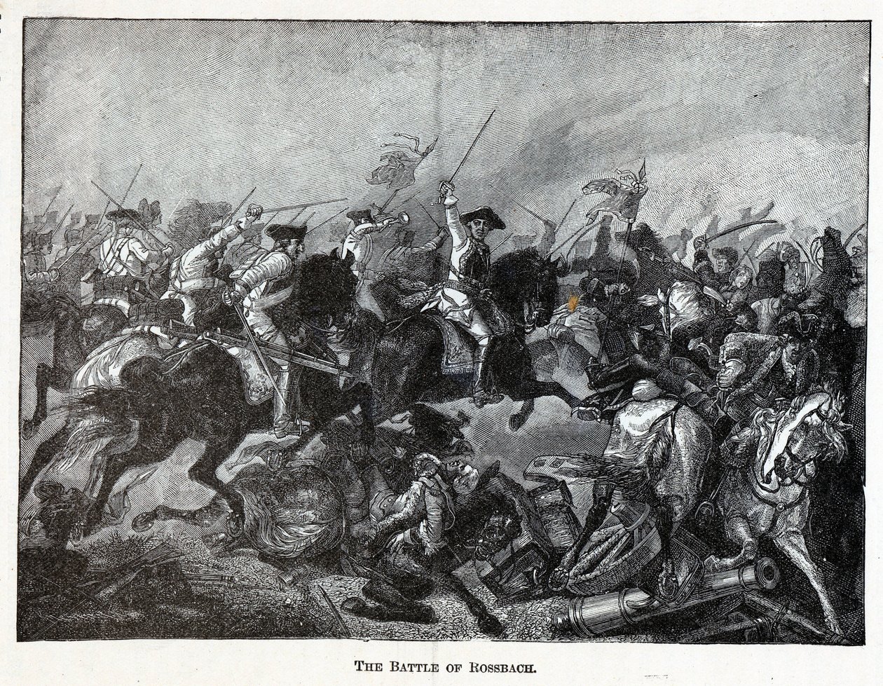 रॉसबैक की लड़ाई, 1882 द्वारा अज्ञात