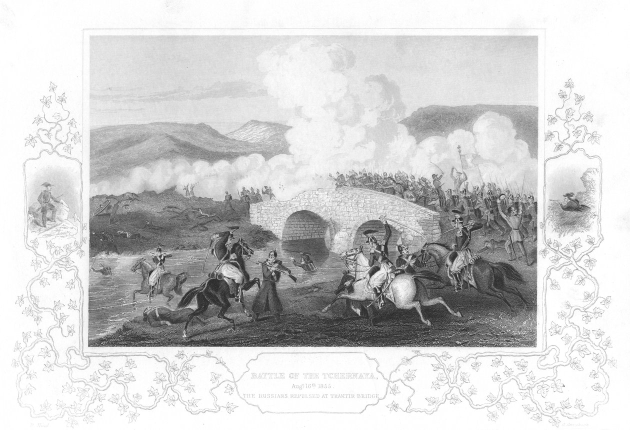 तचर्नया की लड़ाई, 1855 द्वारा अज्ञात