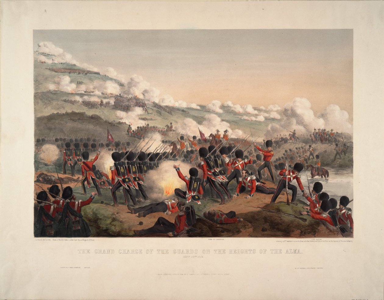 20 सितंबर, 1854, 1854 को अल्मा की लड़ाई द्वारा अज्ञात
