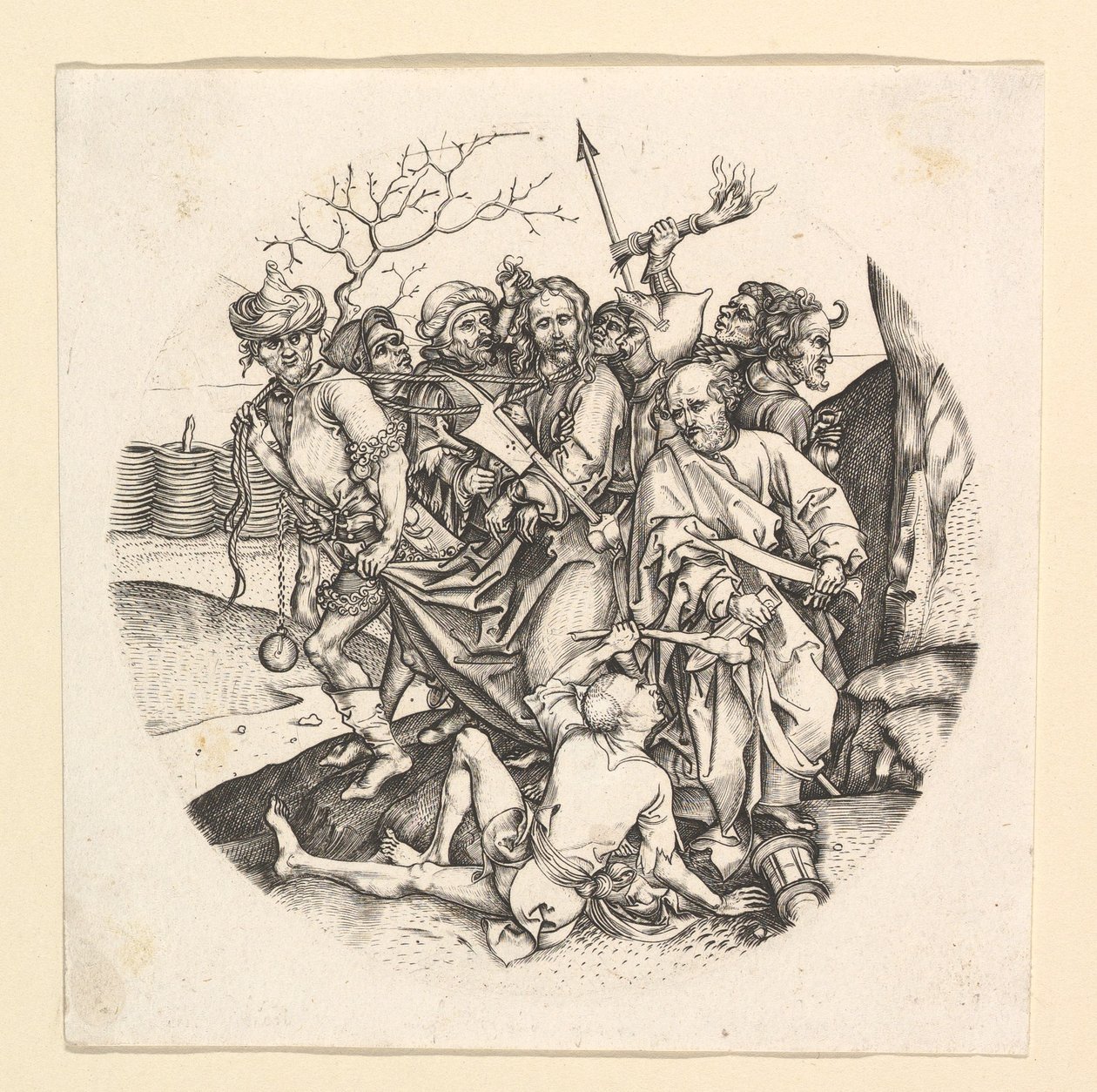 द क्राइटल ऑफ़ क्राइस्ट कॉपी इन राउंडल, ca. 1435-1491। द्वारा अज्ञात