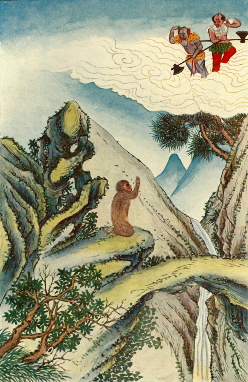 बंदर का जन्म, 1922। द्वारा अज्ञात