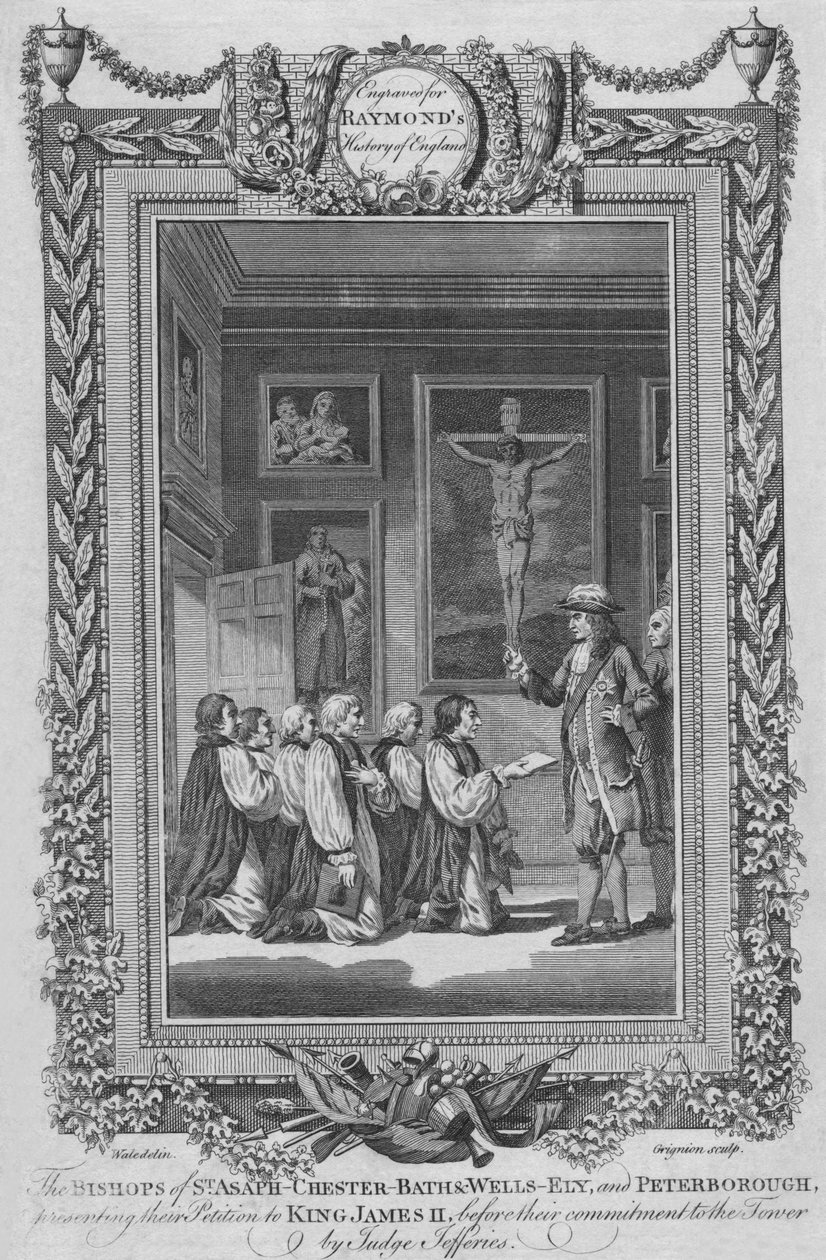 स्टैसाफ-चेस्टर-बाथ एंड वेल्स- एली और पीटरबरो के बिशप, c1787 द्वारा अज्ञात