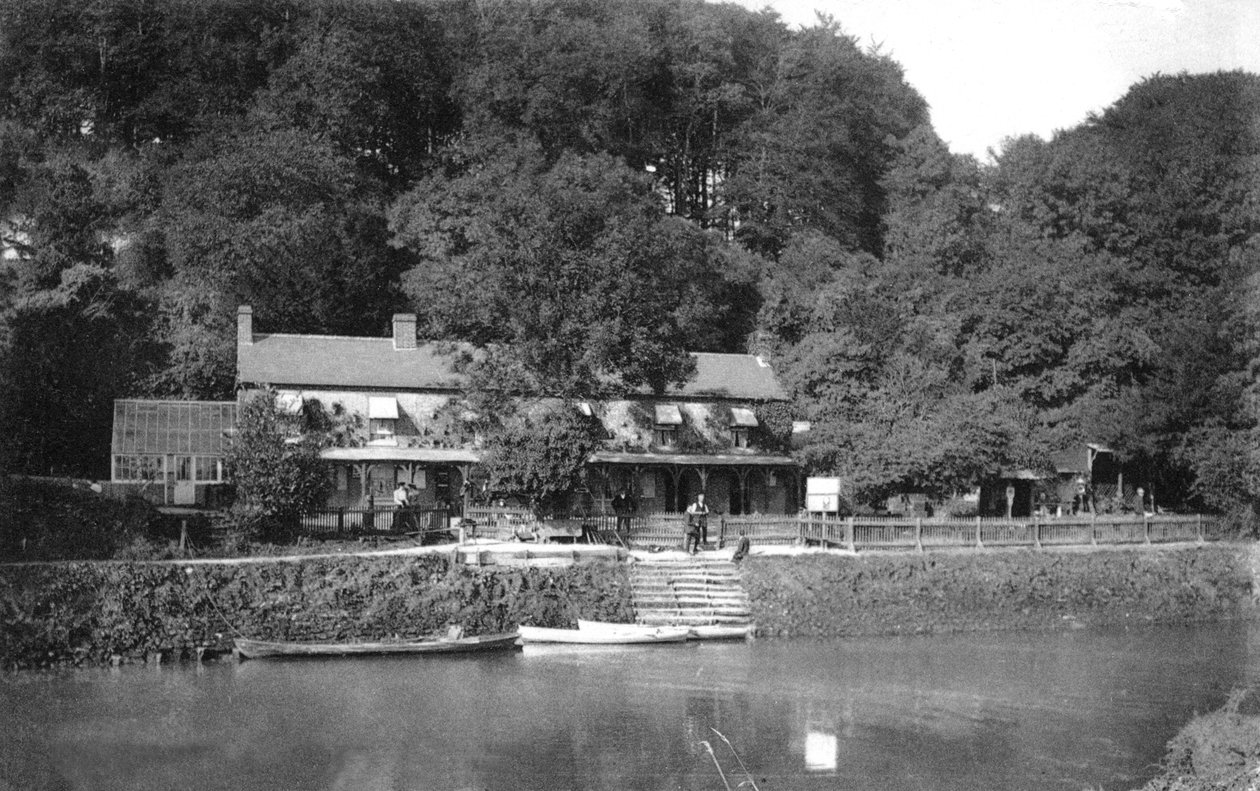 द ब्लैक रैबिट होटल, अरुंडेल, वेस्ट ससेक्स, c1900s-c1920s द्वारा अज्ञात