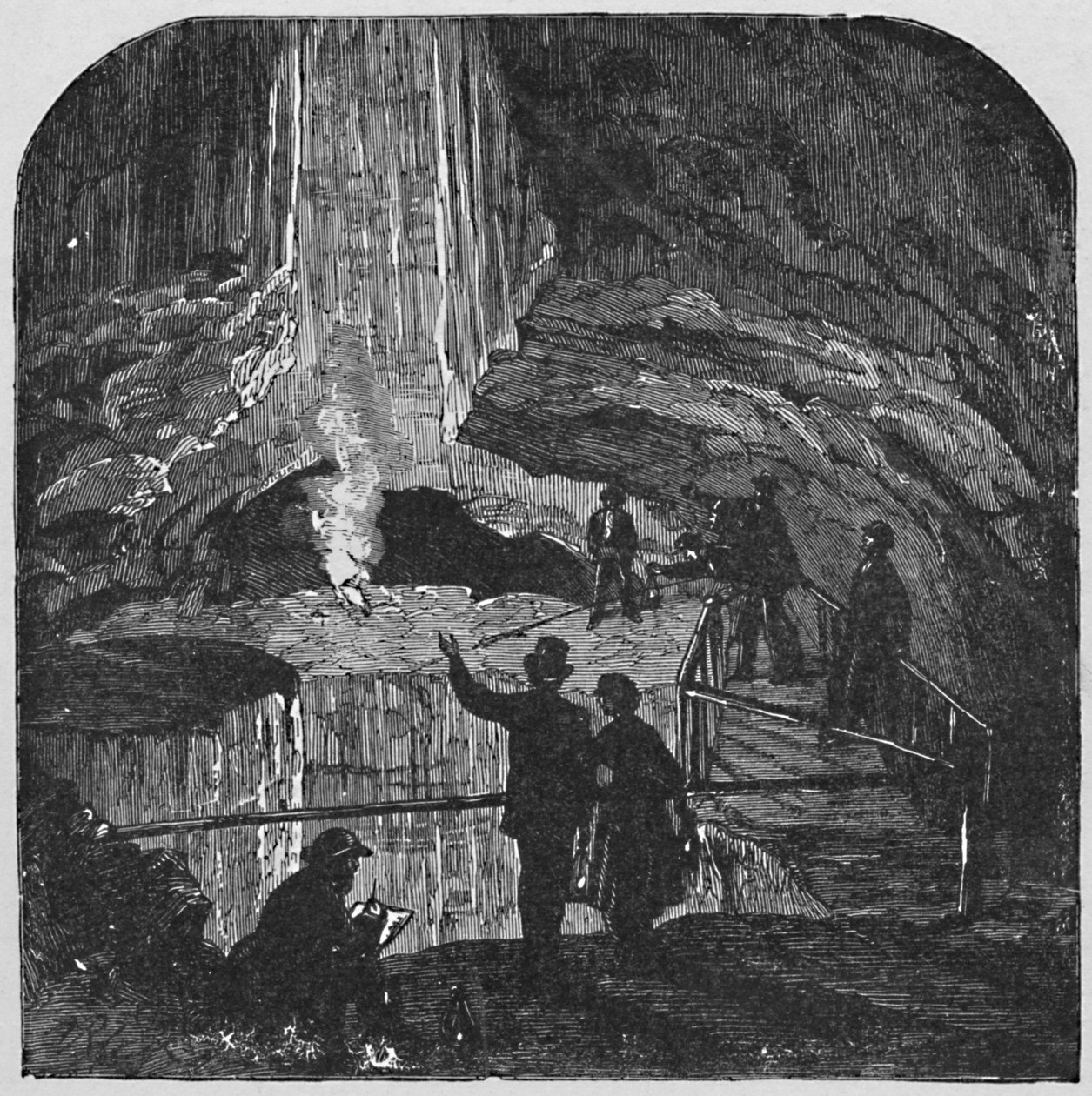 द बॉटमलेस पिट, 1883 द्वारा अज्ञात