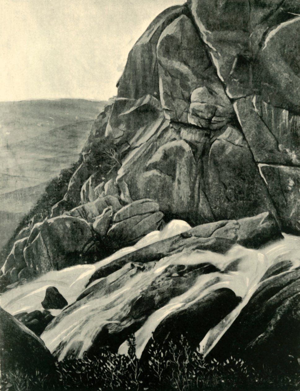 द बफ़ेलो फॉल्स, 1901। द्वारा अज्ञात