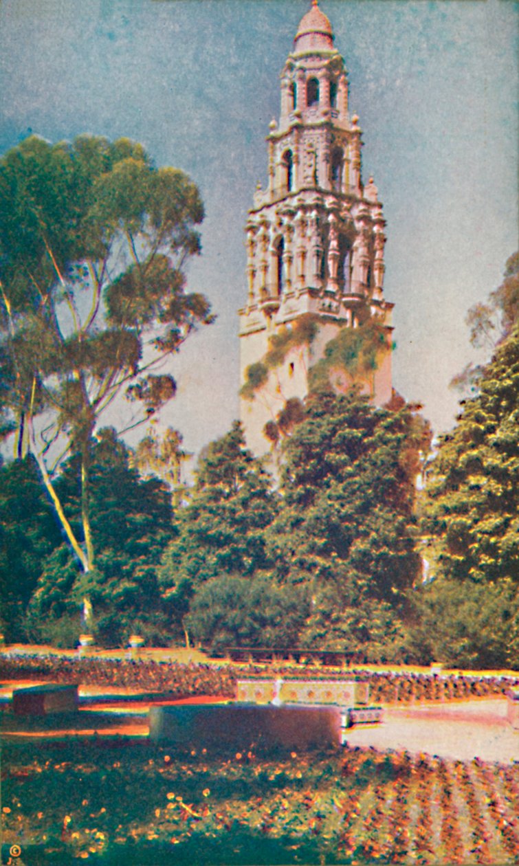 कैलिफोर्निया टॉवर, c1935 द्वारा अज्ञात