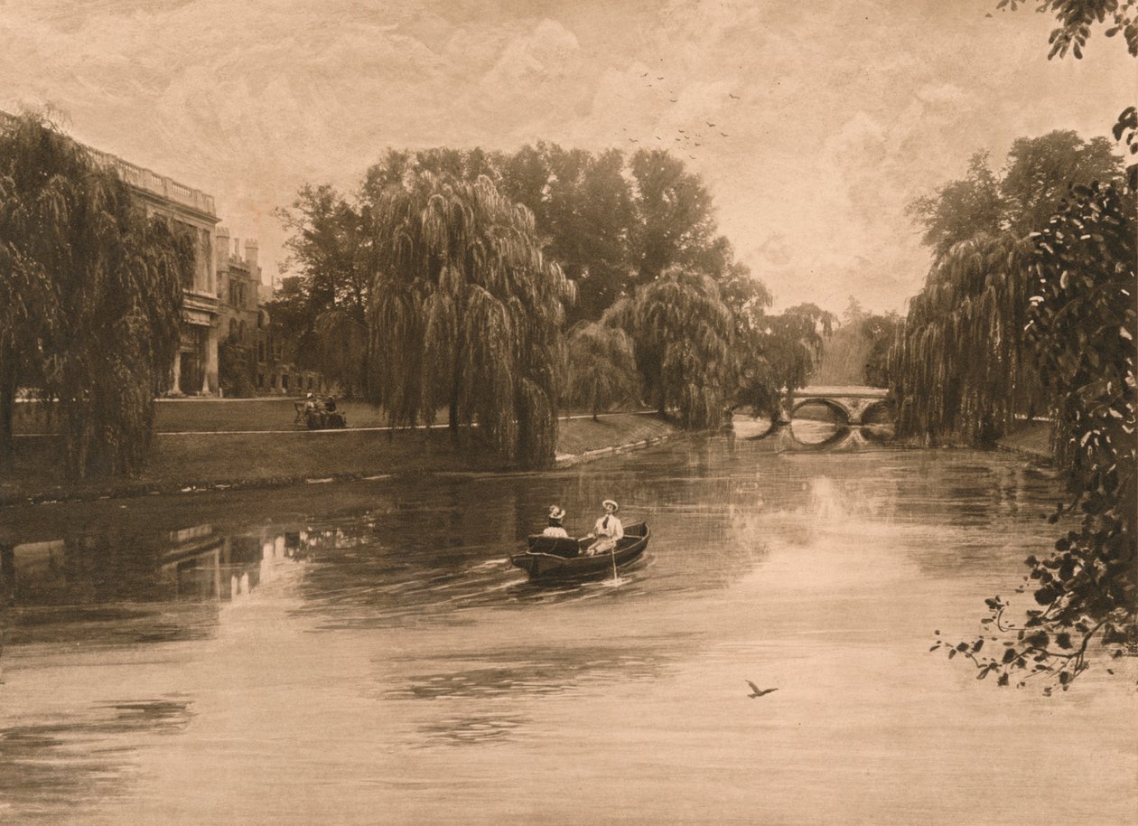 ट्रिनिटी कॉलेज, 1902 में कैम्ब्रिज में कैम द्वारा अज्ञात