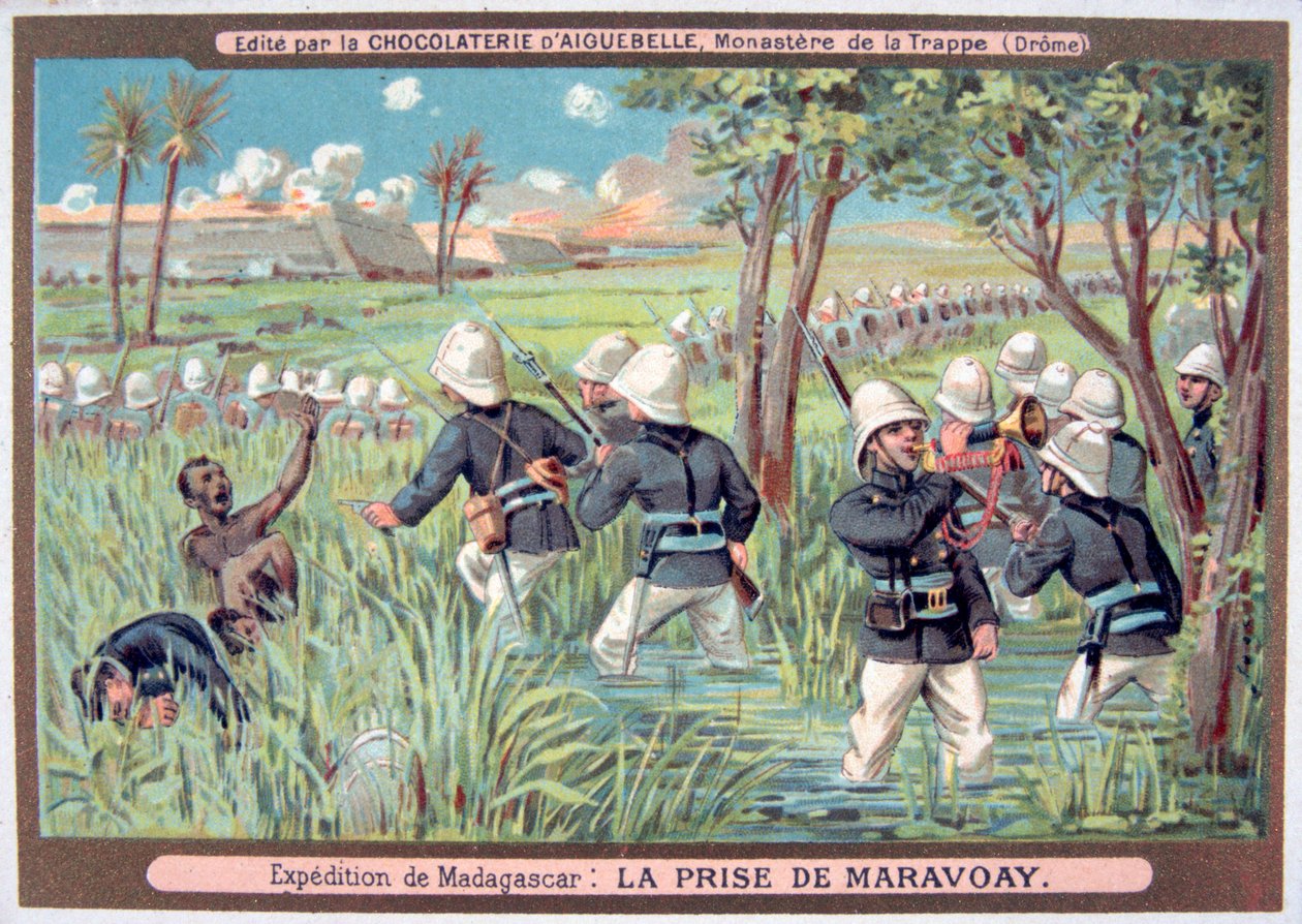 द मैरावो, द मेडागास्कर का कब्जा, 1895 द्वारा अज्ञात