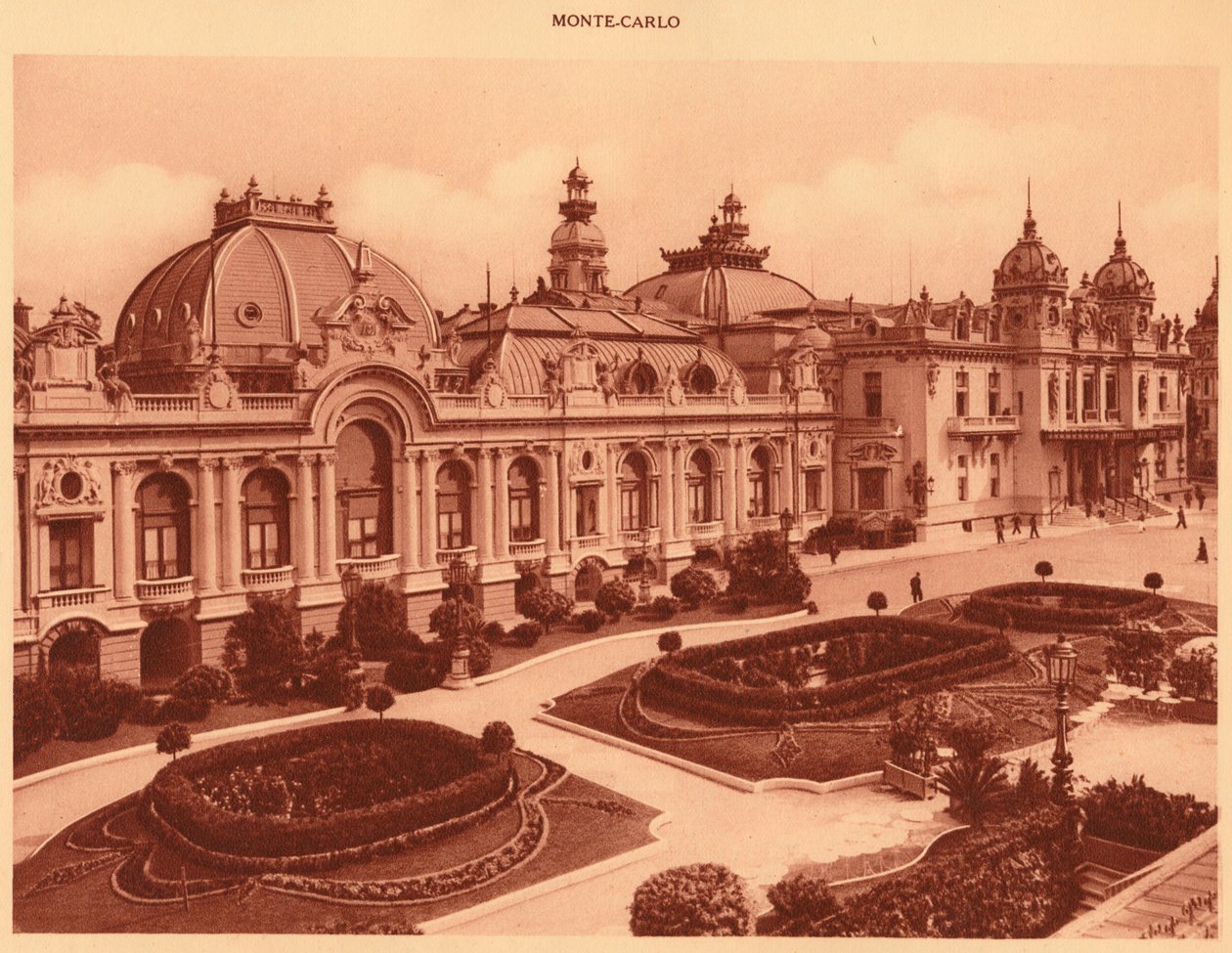 कैसीनो, मोंटे कार्लो, 1930। द्वारा अज्ञात