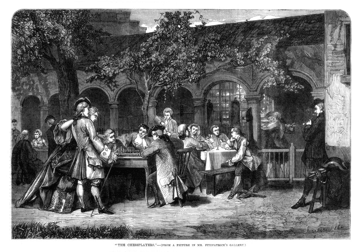 चेसप्लेर्स, 1864 द्वारा अज्ञात