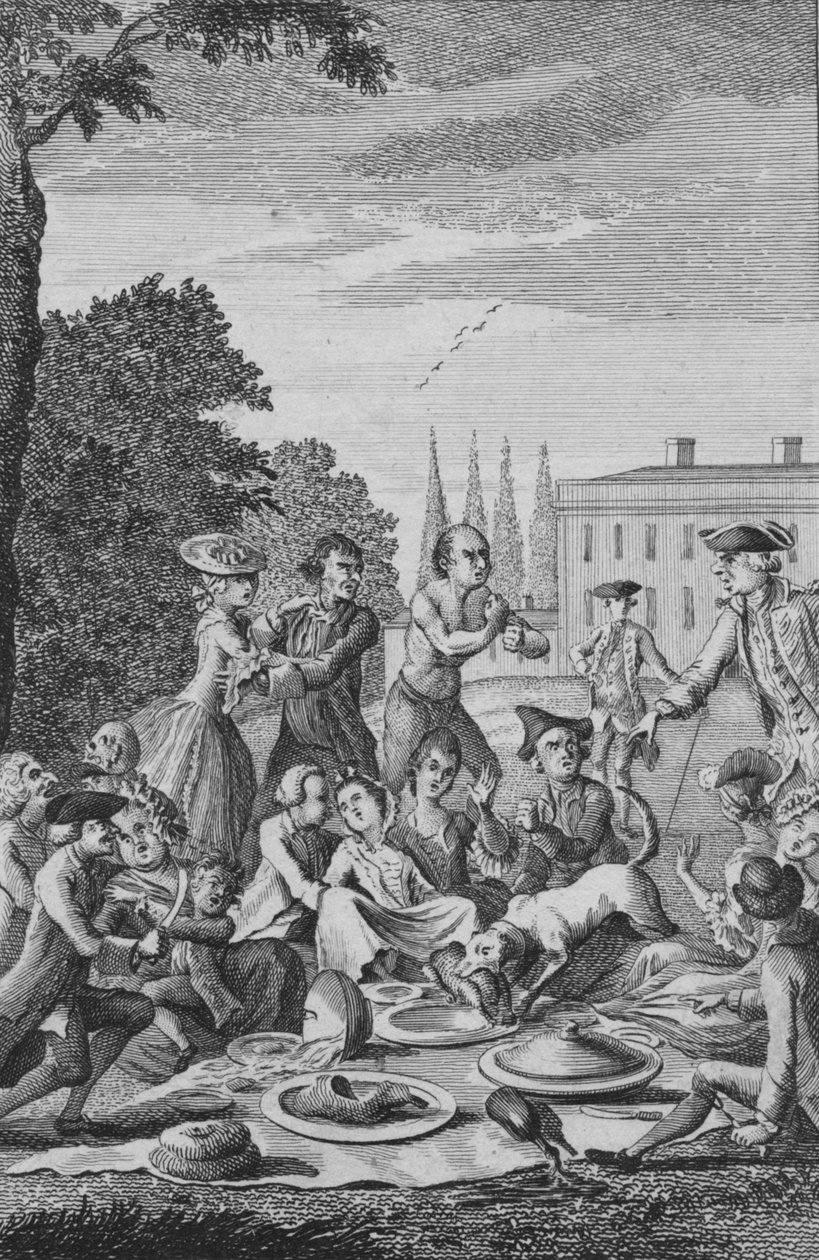 द सिटीज़ फेटे चम्पेट्रे, c1770। द्वारा अज्ञात