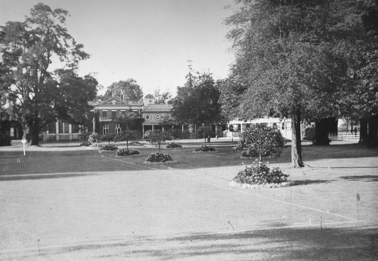 Ranelagh में क्लब हाउस, c1890, 1912 द्वारा अज्ञात