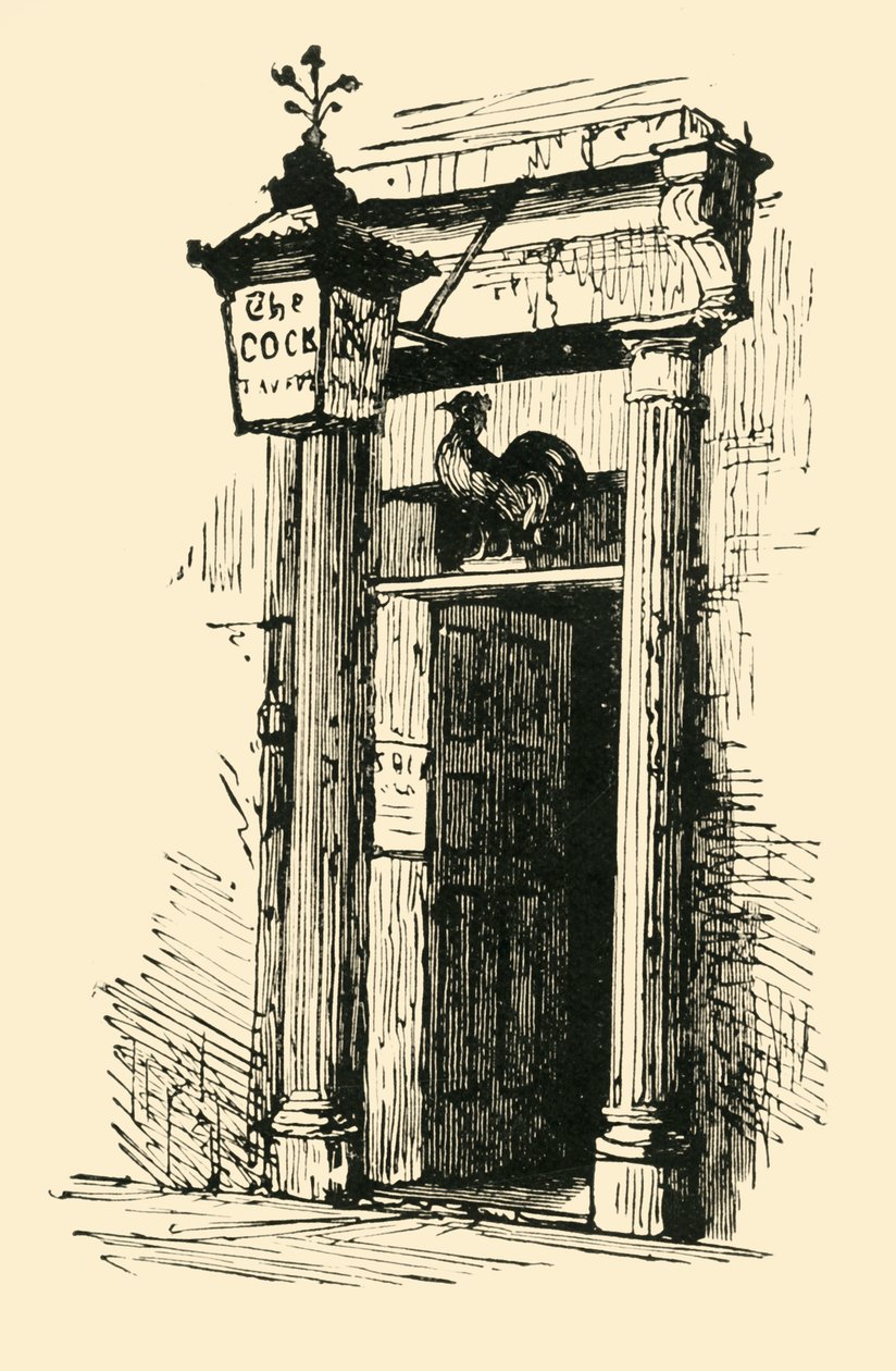 द कॉक टैवर्न, 1902। द्वारा अज्ञात