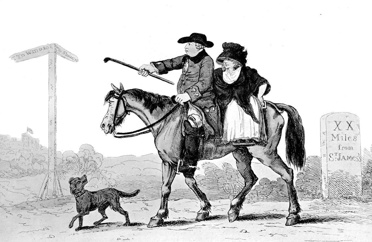 द कॉन्स्टेंट कपल, 1786 द्वारा अज्ञात