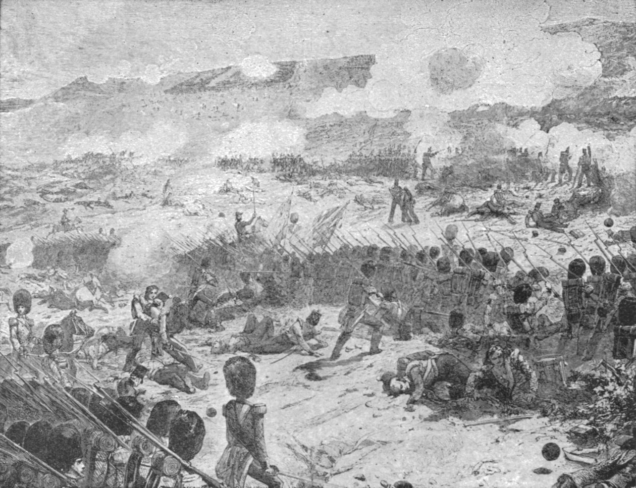 क्रीमियन युद्ध, 1854-56: द बैटल ऑफ द अल्मा ... 20 सितंबर, 1854, 1901। द्वारा अज्ञात