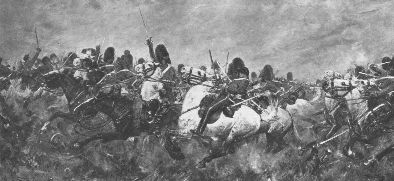 क्रीमियन युद्ध, 1854-56: द रैली ऑफ़ द स्कॉट्स ग्रेस ... 1901 में बलाक्लाव में। द्वारा अज्ञात