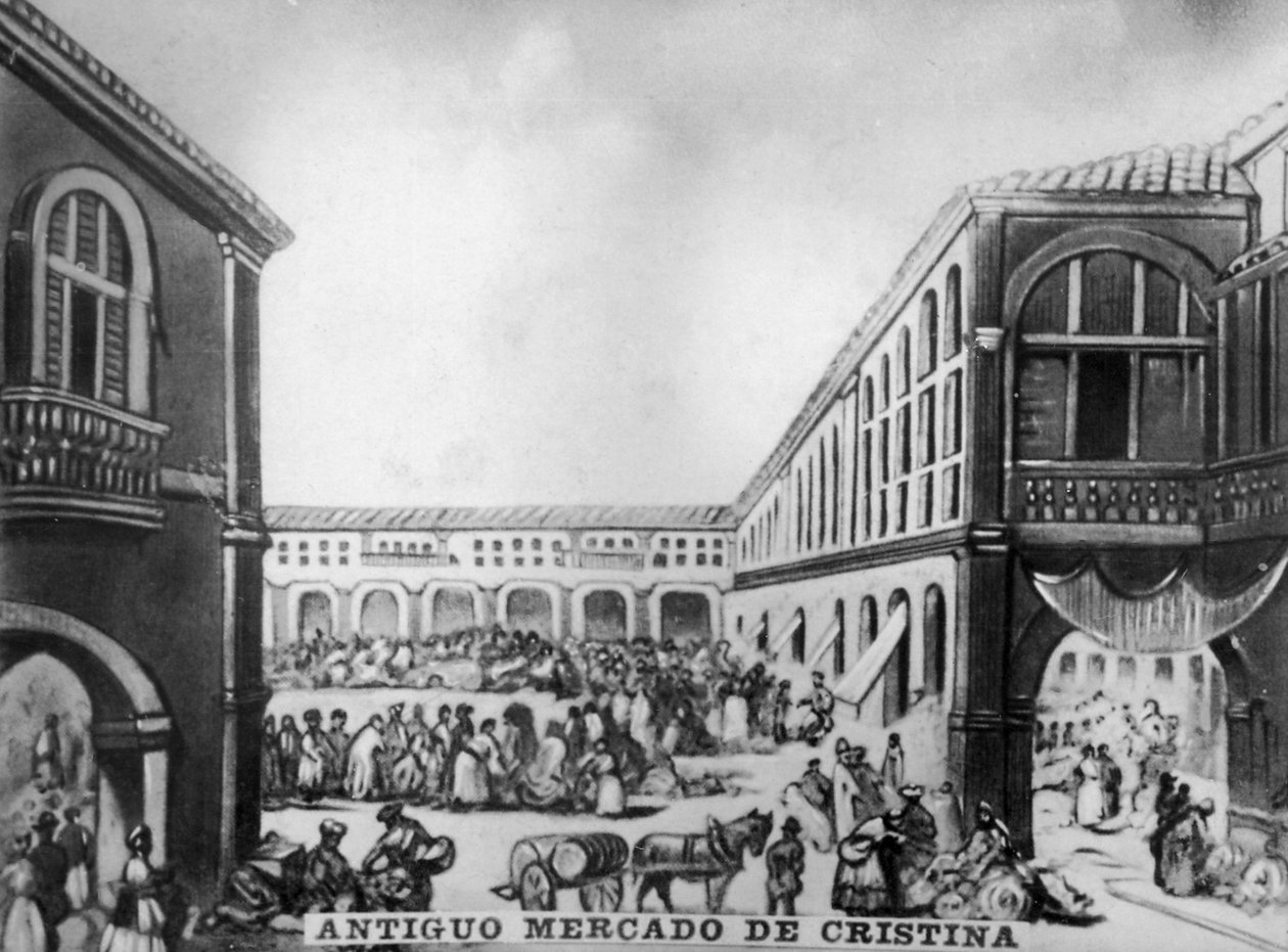 क्रिस्टीना पुराना बाजार, 19 वीं सदी, 1920 का दशक द्वारा अज्ञात