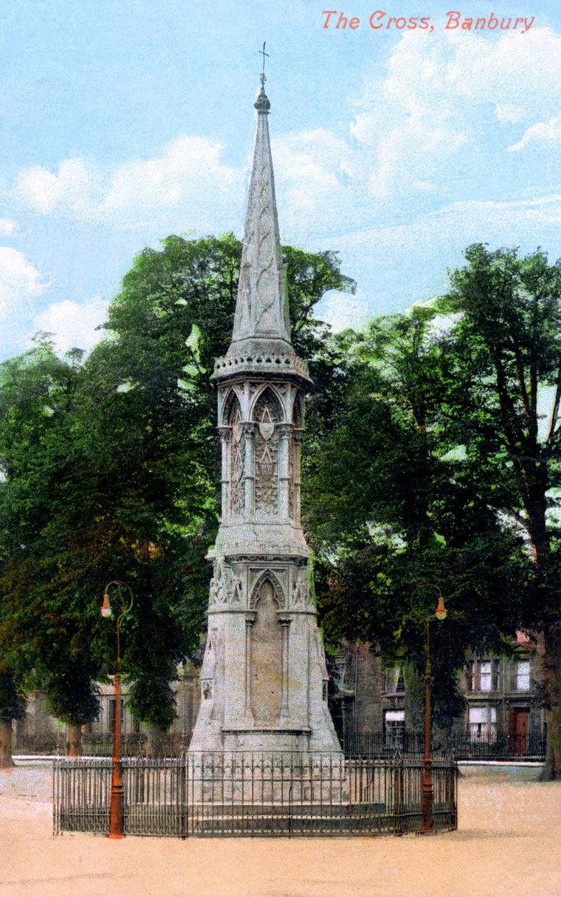 द क्रॉस, बानबरी, ऑक्सफ़ोर्डशायर, 1910 द्वारा अज्ञात
