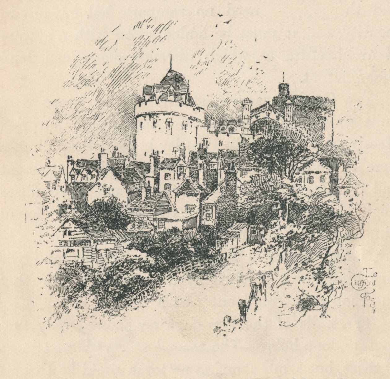 कर्फ्यू टॉवर, 1895 द्वारा अज्ञात