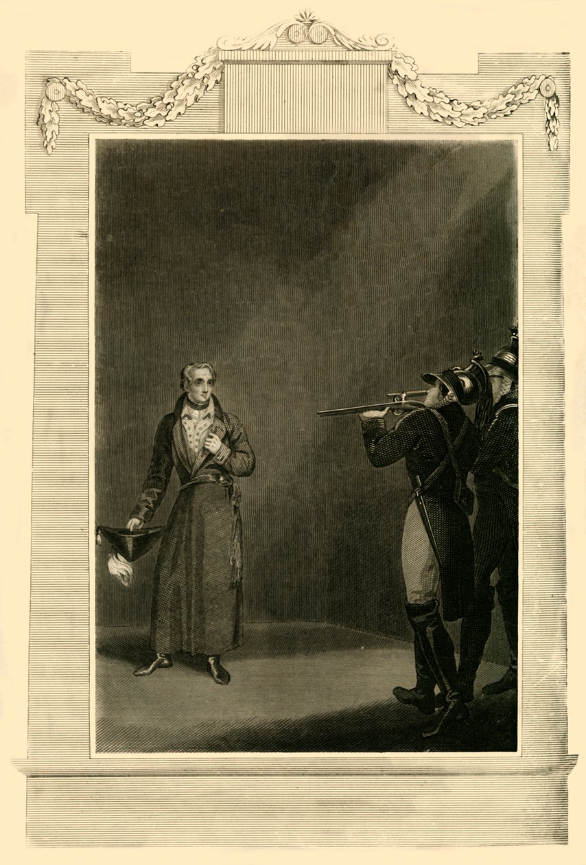 द डेथ ऑफ मूरत, 1815, 1816। द्वारा अज्ञात