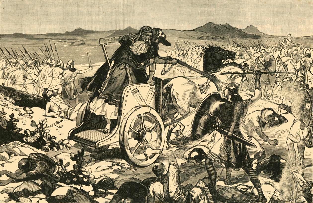 अडोनाइडेक की हार, 1890। द्वारा अज्ञात