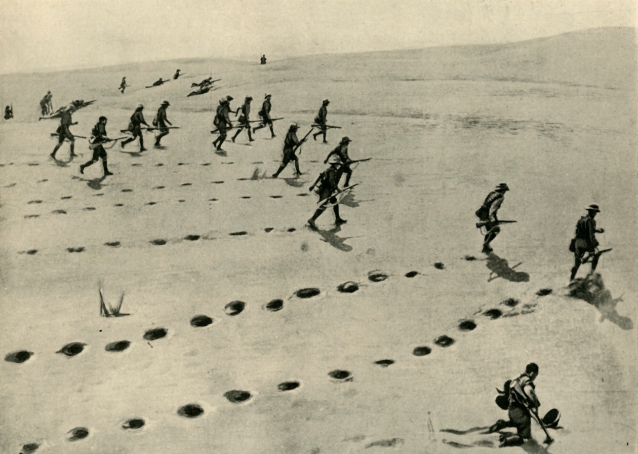 दक्षिण-पश्चिम अफ्रीकी अभियान का रेगिस्तान चरण ..., प्रथम विश्व युद्ध, 1915, c1920। द्वारा अज्ञात