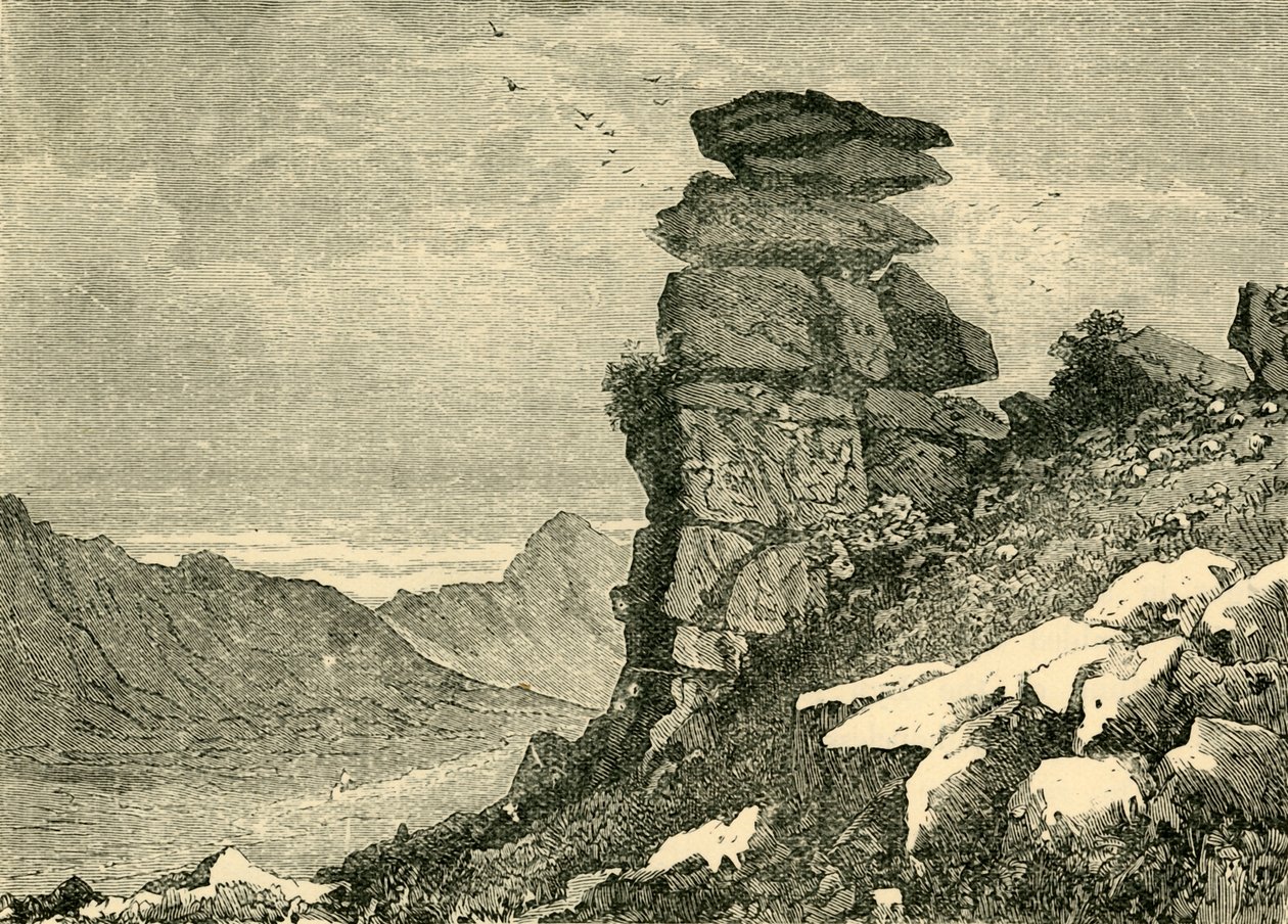 डेविल्स चीज़-रिंग, 1898। द्वारा अज्ञात
