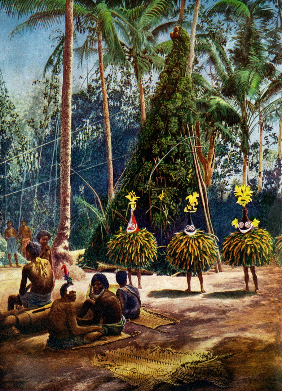 द ड्यूक समाज, बिस्मार्क द्वीपसमूह, पापुआ न्यू गिनी, 1920 द्वारा अज्ञात