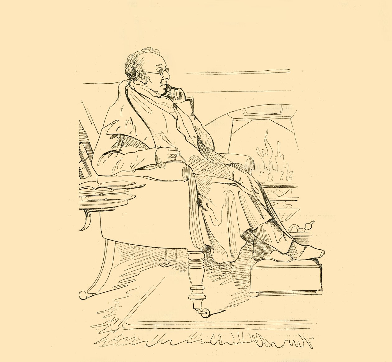 एल्डर डिसराय, सी 1840, 1881। द्वारा अज्ञात