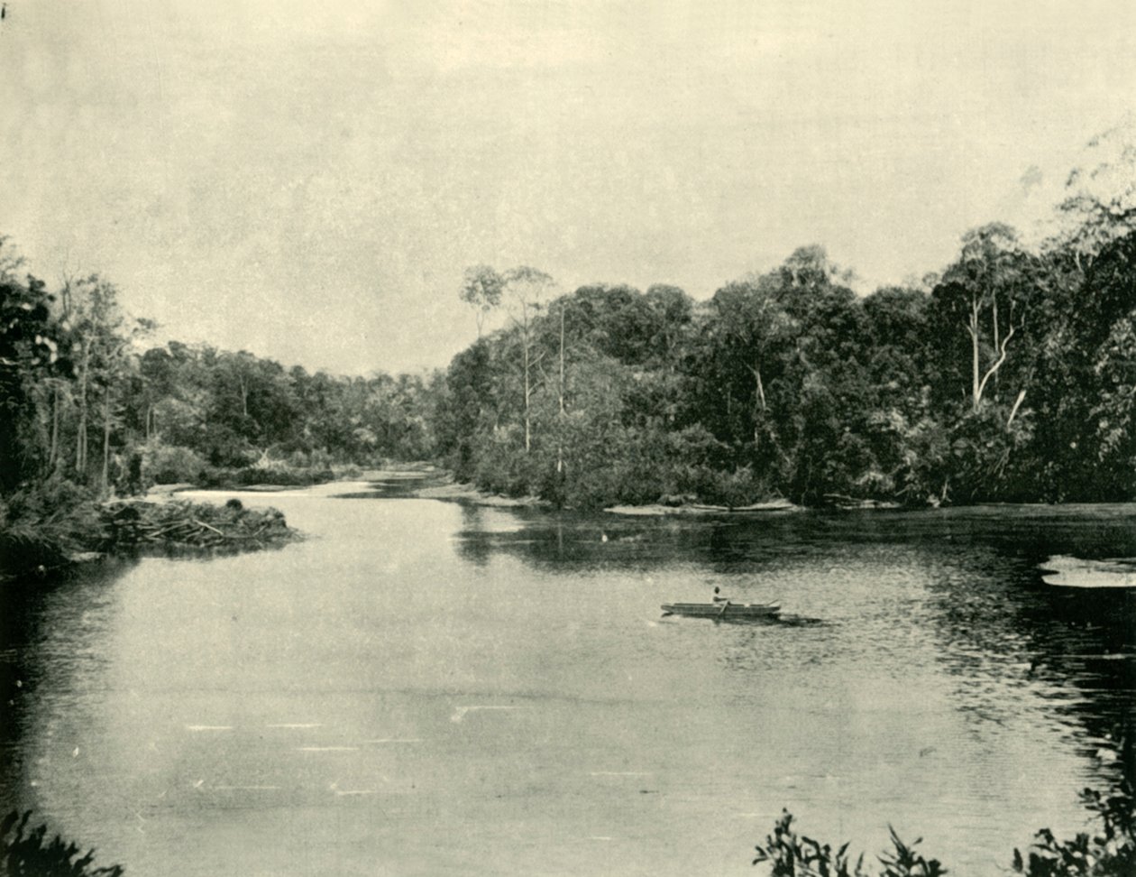 द एन्नोगेर्गा जलाशय, 1901। द्वारा अज्ञात