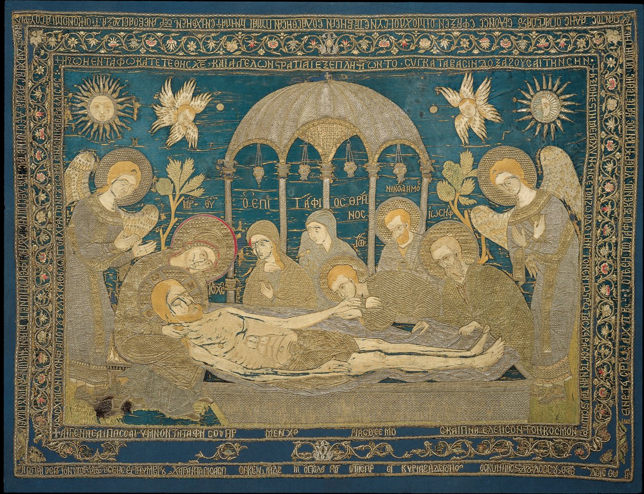 एंटोम्बमेंट अल्टार कढ़ाई, 1682 द्वारा अज्ञात