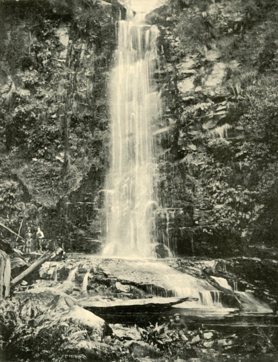 द एर्स्किन फॉल्स, नियर लोर्न, 1901। द्वारा अज्ञात