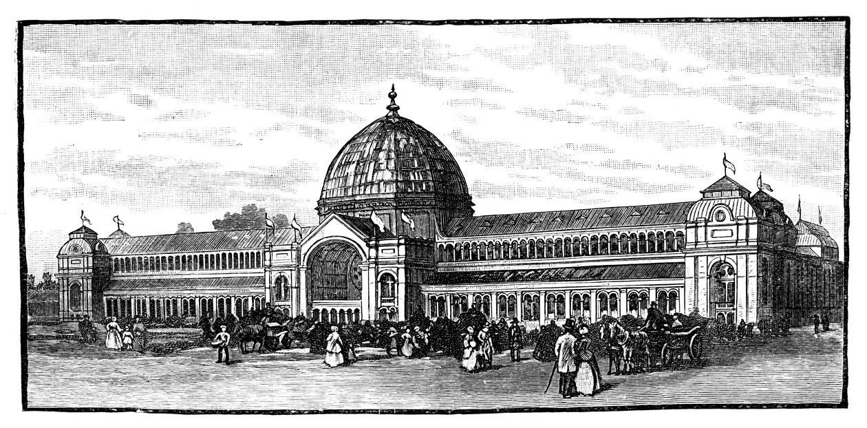 1862 की प्रदर्शनी भवन द्वारा अज्ञात