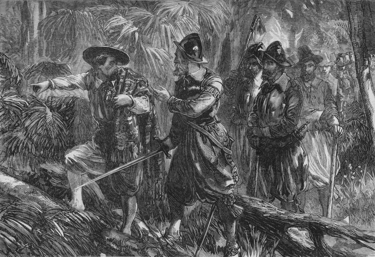 सैंटियागो के खिलाफ अभियान, c1880 द्वारा अज्ञात