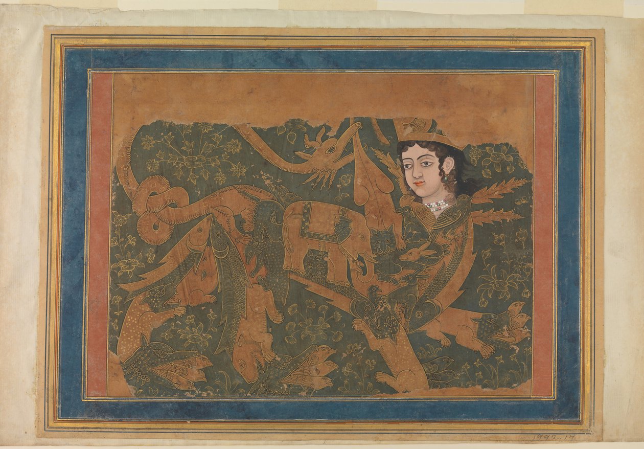 शानदार प्राणी बुराक, सीए। 1660-80। द्वारा अज्ञात