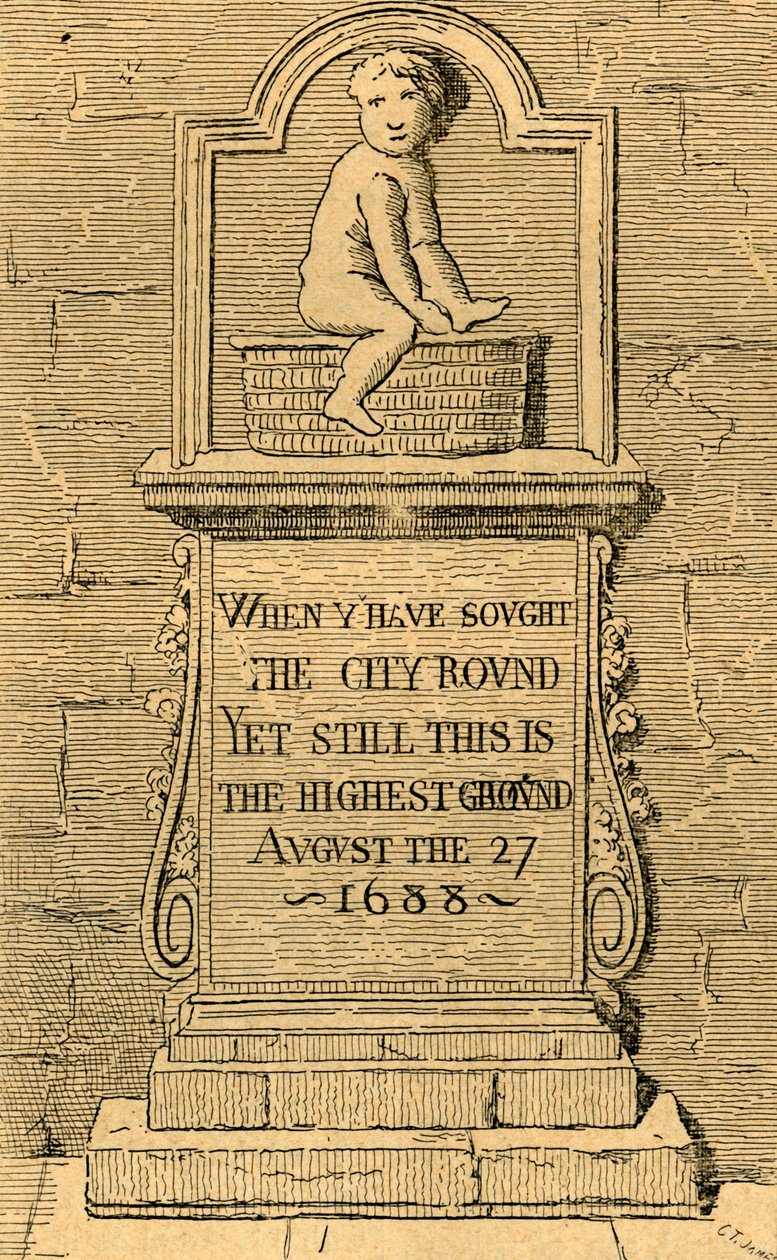 द फिगर इन पायनियर एले, 1897। द्वारा अज्ञात